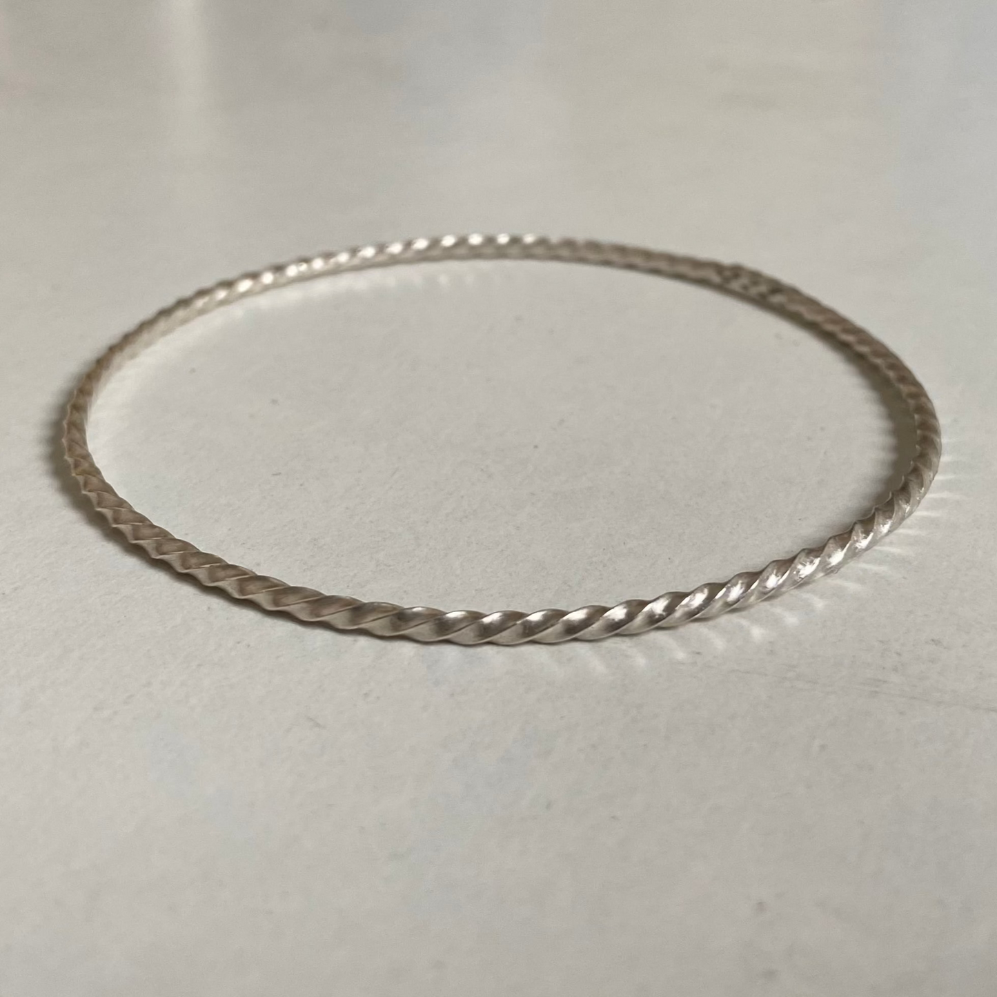 Square Twisted Bangle