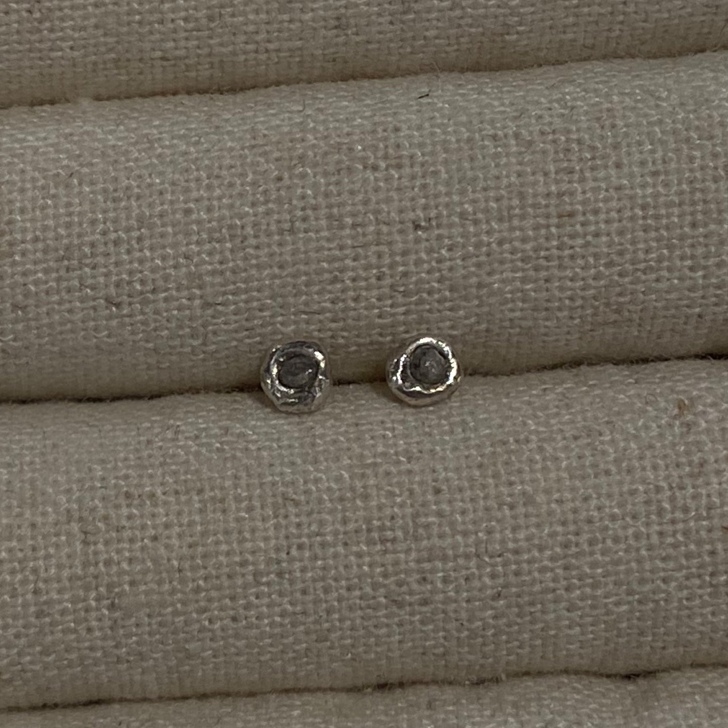 Molten diamond studs