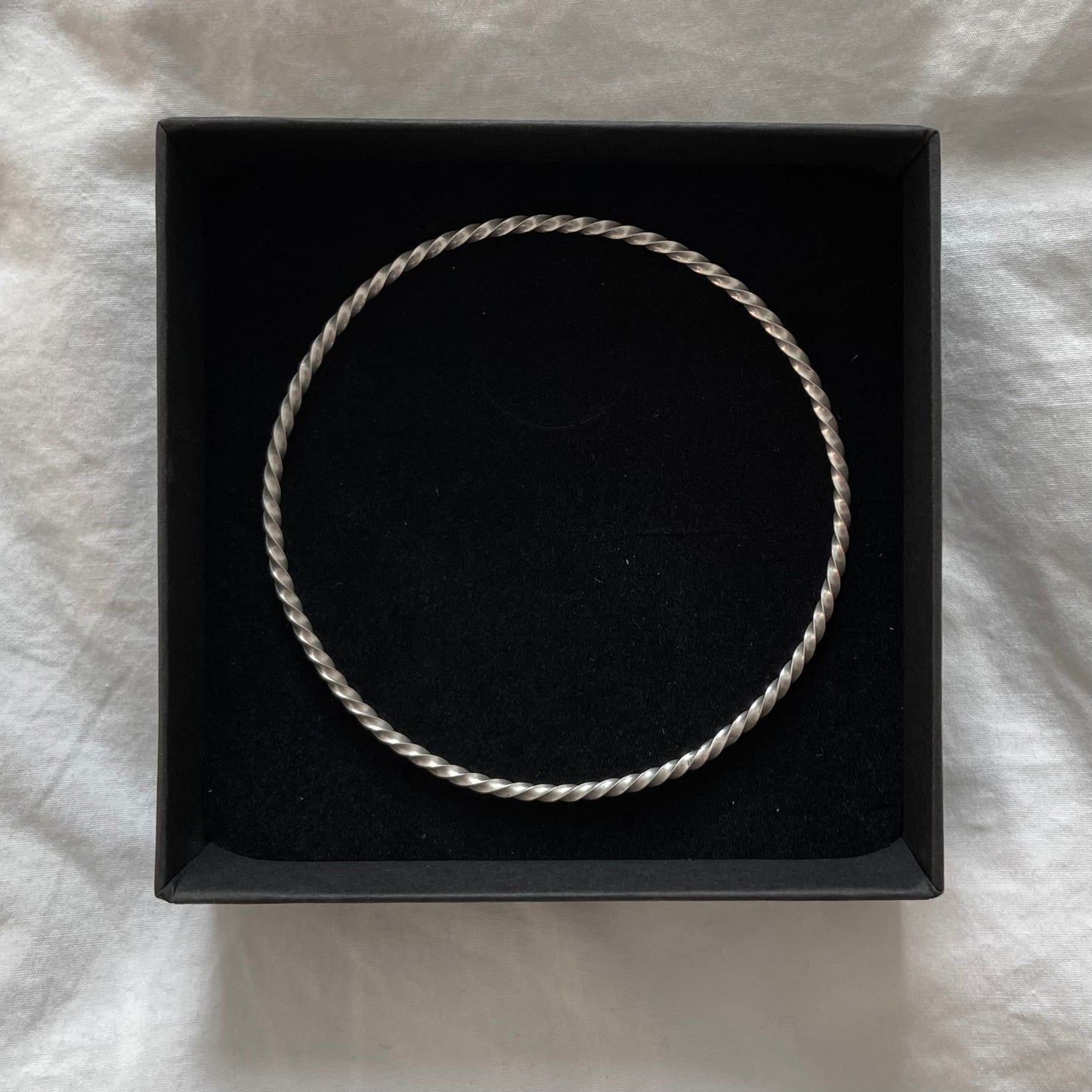 Square Twisted Bangle