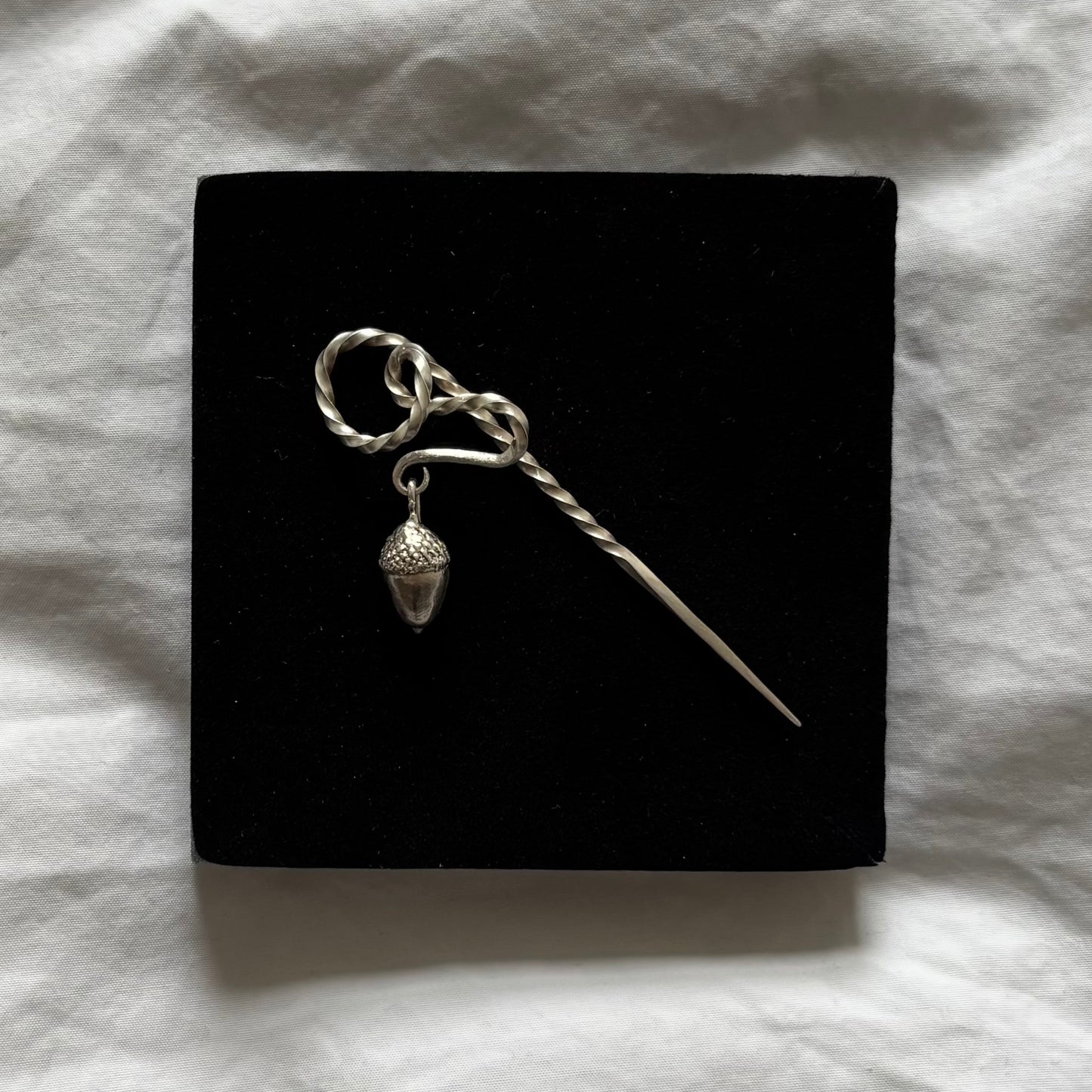 Oak Charm Pin