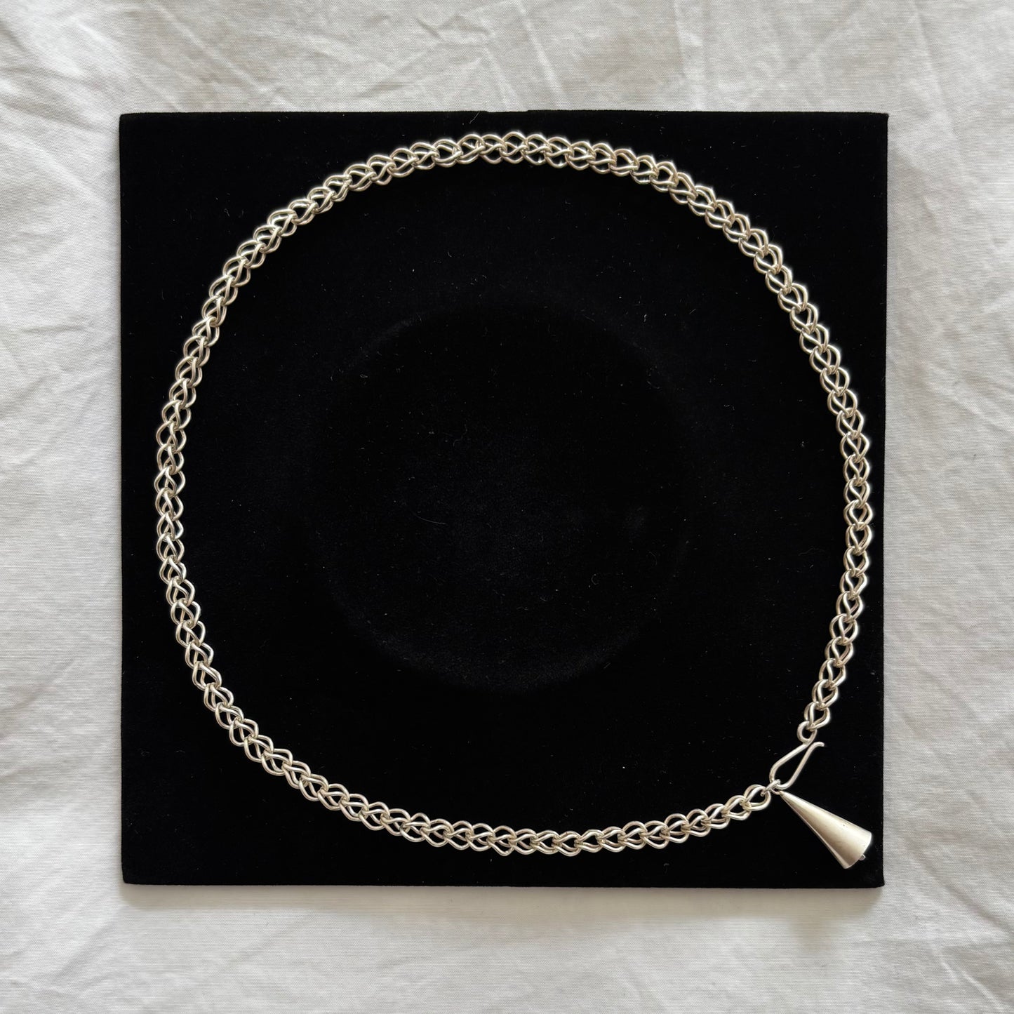 Bell Charm Link Necklace