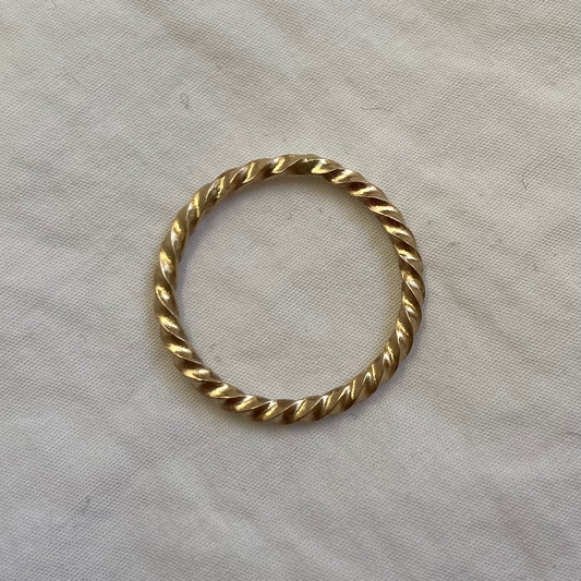 Square Twisted Ring