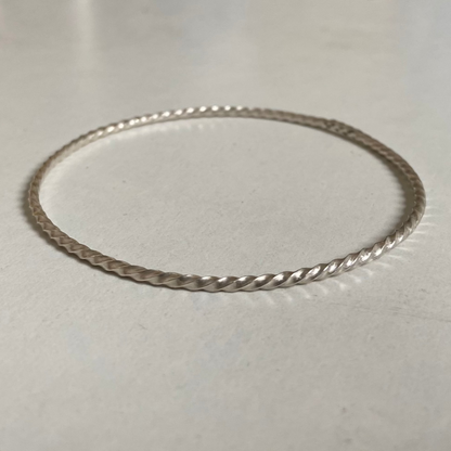 Square Twisted Bangle
