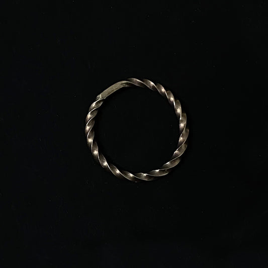 Square Twisted Ring yellow gold