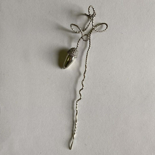 Oak Hair Pin